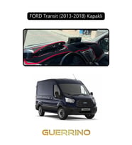FORD Transit (2013-2018) KapaklıTORPİDO KORUMA HALISI SİYAH KENAR