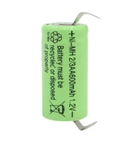 Powermaster PM-17934 1.2 Volt 600Mah NI-MH 2/3AA Şarj Edilebilir Puntalı 14280 Lityum Pil