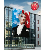Atatürk Bayrağı 100x150 cm - Raşel Kumaş 1. Kalite