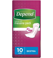 Depend Mesane Pedi Kadın Ekstra (İç adet 10 Lu) Tekli Pk