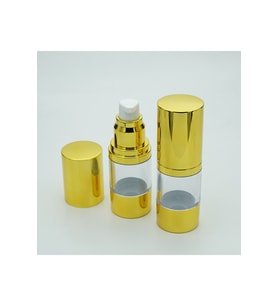 LOSYON VE KREM ŞİŞESİ 15 ML 2 ADET AİRLESS ŞİŞE