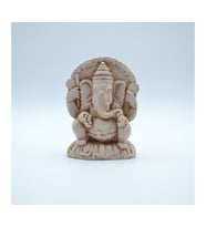 Ganesha Budha Dekoratif Biblo Heykel (Bej)