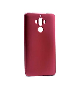 Huawei Mate 9 Uyumlu Kılıf Zore Premier Silikon Kapak (Mürdüm)