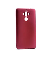 Huawei Mate 9 Uyumlu Kılıf Zore Premier Silikon Kapak (Mürdüm)