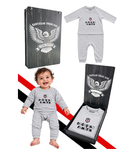 BEŞİKTAŞ BEBEK TULUM LAZER KUTU HEDİYELİ