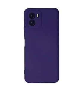 Vivo Y15s Kılıf Nano İçi Kadife Silikon - Mor