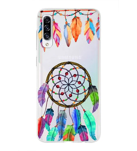 PrintiFy Samsung Galaxy A30s ile Uyumlu 1mm Slim Fit Nazar Boncuğu 6 Baskılı Şeffaf  Kılıf