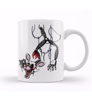 Nightmare  Foxy    Kupa Bardak Porselen