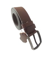 Erkek %100 Hakiki Deri Kemer 4Cm (Kahverengi)
