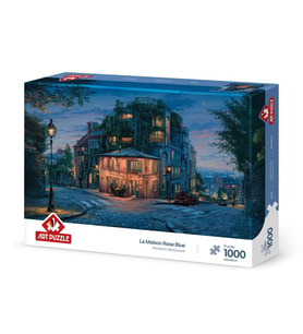 Art Puzzle Pembe Ev 1000 Parça Puzzle