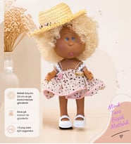 Mia Bebek-Hediyelik- 24 cm - Şık kostümlü- +3 yaş üzeri