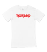 Kırmızı Rockband Logolu Tişört