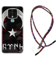 Tecno Camon 16 18P Pova Kılıf Boyun Asklı Rasta Silikon Göktürk 1394