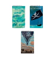 Beyaz Diş + Define Adası + Balonla Beş Hafta- 3 Kitap Set - Iş Bankası Özel Set Beyaz Diş Kitabı