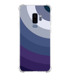 Samsung Galaxy S9 Plus  Köşe Korumalı Antişok Kapak Renk Cümbüşü Tasarımlı  Silikon Kılıf (Şeffaf)