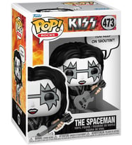 Funko Pop! Sayings: The Spaceman - (R&R All Night) - Kiss - Koleksiyon Vinil Figür - Hediye Fikri - (Krem)