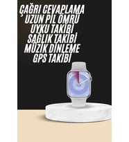 Akıllı Saat Kulaklık Hediyeli Uyku Takibi Yapabilen Uzun Ömürlü