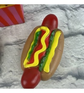 Hot Dog Sesli Köpek Oyuncağı