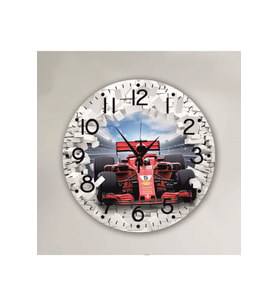 bilge Tasarım ÇOCUK ODASI Duvar Saati 30 x 30 CM (Karışık)