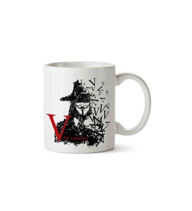 V For Vandetta 2 Porselen Kupa Bardak
