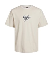 Jack & Jones 12254609 Jcotint Tee Ss Crew Neck Bej
