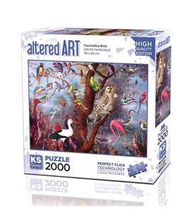 Ks Games Puzzle 2000 Parça Fascinating Birds 22515