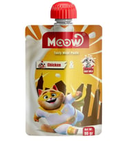 Moow Tavuklu Keçi Sütlü Kedi Et Ezmesi 90 gr