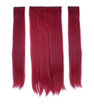 Fiber Sen Düz Yarım Ay + 2 Yan Çıt Çıt / Kızıl