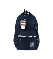 Unisex Lise Sırt Çantası Ortaokul Sırt Çantası 45*32 Cm Anahtarlık Cüzdan Hediyeli