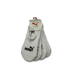 Puma High Cut Footie Çorap (4 Çift) 93836802 Beyaz