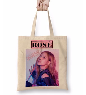 Blackpink Rose 01 Bez Çanta Uzun Saplı