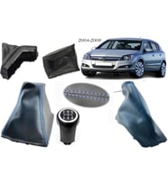 Opel Astra H Vites Körüğü + El Freni Körüğü + Vites Topuzu 5 İleri Mavi Dikiş