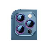 Apple iPhone 12 Pro Uyumlu Zore CL-02 Kamera Lens Koruyucu (Çok Renkli)