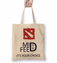 Dota 2 Mid Or Feed Bez Çanta Uzun Saplı