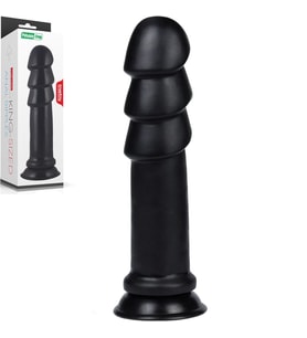 Lovetoy King Sized 28 cm Dalgalı Flexible Dev  Dildo LV2244