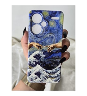 Xiaomi Redmi Note 13 PRO PLUS 5G Uyumlu Baskılı Şeffaf Telefon Kılıfı
