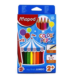 Maped Color'Peps Maxi Kuru Boya 12 Renk 834010
