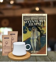 Kutupkitap Bambu Fincan Türk Kahvesi Kişiye Özel Not Şeytankaya Tılsımı Ahmet Mithat Efendi Kitap Hediye Seti