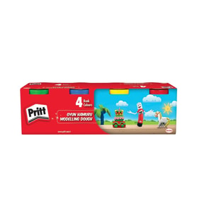 Pritt Oyun Hamuru 4 Lü 100Gr 1831458 2753 2760 (Çok Renkli)