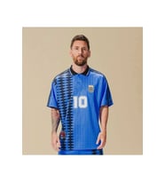 Lionel Messi Efsane Arjantin 1994 Retro Forması / Argentina Messi (Mavi)