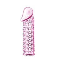 ETSMagaza 11,5 cm Silikon Şeffaf Penis Kılıfı