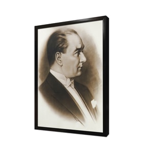 Atatürk Çerçeveli Mdf Tablo