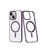 Apple İphone 14 Plus Kılıf Element Magneticsafe Sert Kapak - Mor
