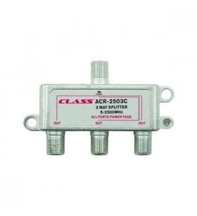 CLASS ACR-2503C 3WAY SPLİTTER 5-2500MHZ ALL PORTS POWER PASS