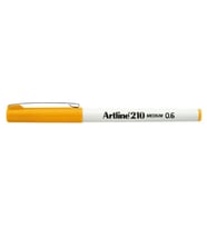 Artline 210N Keçe Uçlu Yazı Kalemi 0,6mm Sarı 