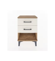 Arges Komodin 2 Çekmeceli 44x30x64 Çam-Aytaşı