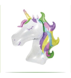 Unicorn Pırıltılı Folyo Balon 100x73 cm