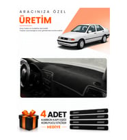 SEAT TOLEDO (1995-2005) Uyumlu Torpido Koruma Örtüsü Oto Kılıfı - Siyah