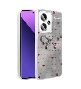 Xiaomi Redmi Note 13 Pro Plus 5G Uyumlu Kılıf Kamera Korumalı Figürlü Zore Ponti Silikon Kapak