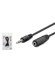 3.5 Mm Aux Uzatma Kablosu 1.2 M - Siyah HDX1004